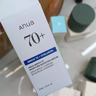  Anua Birch 70+ Hyaluron Moisture Boosting Serum 30ml Hydrating Facial Essence