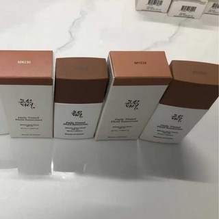  Beauty of Joseon Korean Beauty Tinted Sunscreen Essence, 12 Shades: DN310, MN230, MY220, MP200, LN110, DY330, DP320, DY300, LP110, LP100, MY210, DN350