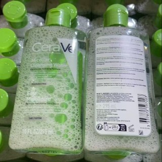  CeraVe Salicylic Acid Cleansing Water 295ml (Green Bottle) CeraVe Micellar Cleansing Water 295ml Green Bottle