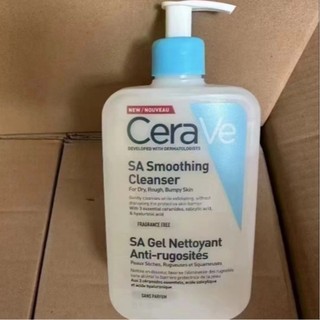  CeraVe SA5456 Salicylic Acid Smoothing Cleanser 473ml (Blue) CeraVe SA Smoothing Cleanser 473ml Blue