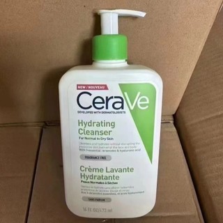  CeraVe 7333 Moisturizing Cleansing Milk 473ml Green (Non-foaming) CeraVe Hydrating Cleanser 473ml Green
