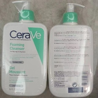  CeraVe Foaming Cleanser 473ml Green CeraVe Foaming Cleanser 473ml Green