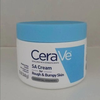  CeraVe SA Cream 340g, White and Blue Bottle CeraVe SA Cream 340g White Blue