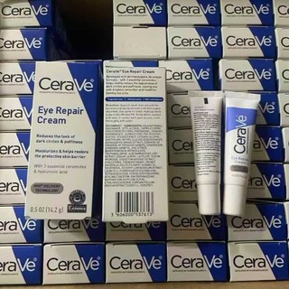  CeraVe (14.2g blue eye cream) CeraVe Eye Repair Cream 14.2g white and blue tube CeraVe Eye Repair Cream 14.2g White Blue Tube