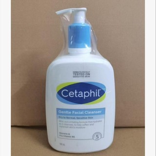  Cetaphil Gentle Facial Cleanser 500ml White Bottle