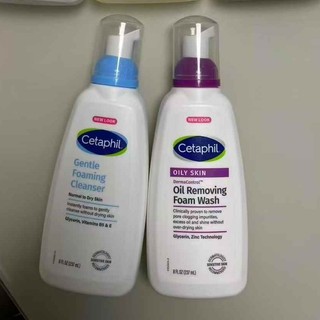  Cetaphil Gentle Foaming Cleanser 237mL, Normal to Dry Skin