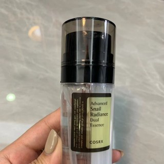  Cosrx Advanced Snail Brightening Double Serum (80ml, clear bottle with black cap and label) COSRX Dual-Tube Serum 0058#