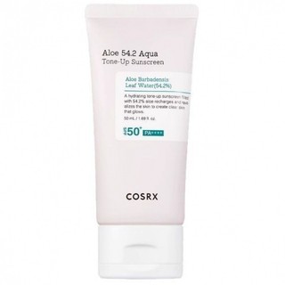  COSRX Aloe Vera Hydrating Brightening Sunscreen SPF50+ 50ml Light Green Tube