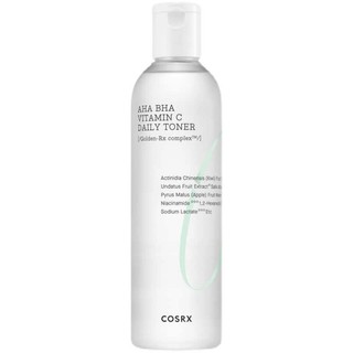  COSRX AHA BHA Vitamin C Daily Toner, white bottle