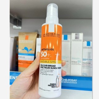 La Roche-Posay Anthelios Invisible Spray 200ml Orange Bottle