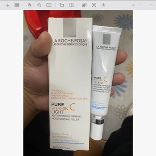 La Roche-Posay Pure Vitamin C Light Anti-Wrinkle Firming Moisturizing Filler 40ml