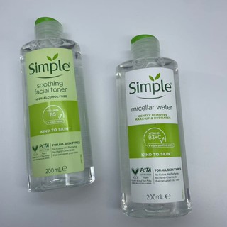  Simple Gentle Hydrating and Soothing Toner 200ml