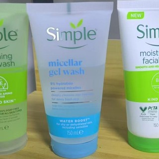 Simple Clear & Moisturizing Cleansing Gel 150ml (Blue)