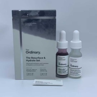  The Ordinary Renewal Set: AHA Serum Mask + Hyaluronic Acid B5 Serum A08#