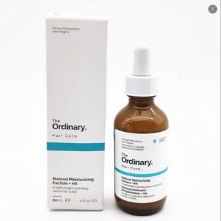  The Ordinary Natural Moisturizing Factor + Hyaluronic Acid Hair Serum 60ml Brown Bottle