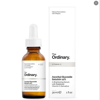  The Ordinary Ascorbate Glucoside Solution 12% 30ml Brown Bottle