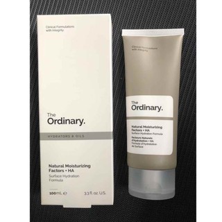  The Ordinary (NMF Cream 100ml) The Ordinary Natural Moisturizing Factor + Hyaluronic Acid 100ml Gray and White Packaging