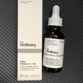  The Ordinary New Version The Ordinary 2% Alpha-Arbutin + Hyaluronic Acid Serum 30ml (Reusable Brown Dropper Bottle)